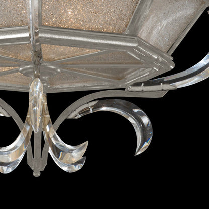 Beveled Crescent Architectural Flush Mount