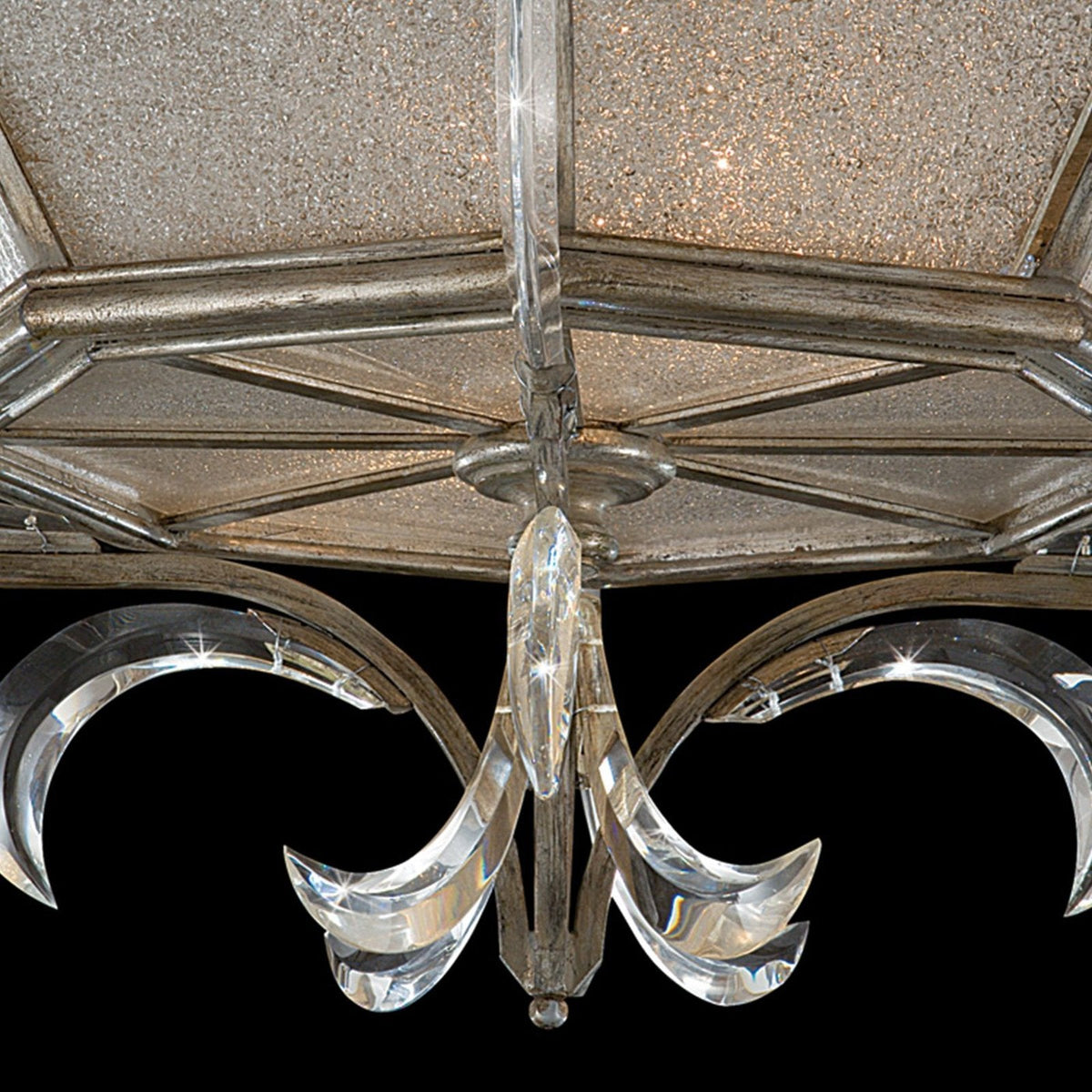 Beveled Crescent Architectural Flush Mount