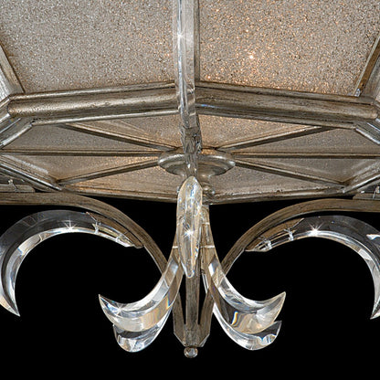 Beveled Crescent Architectural Flush Mount