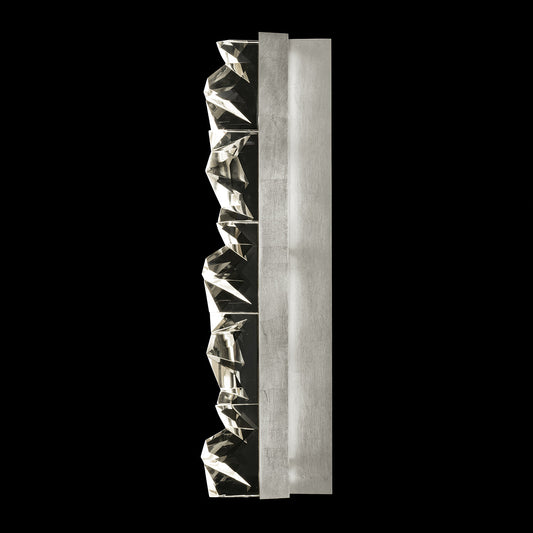 Bidirectional Carved Crystal Ombre LED Wall Sconce