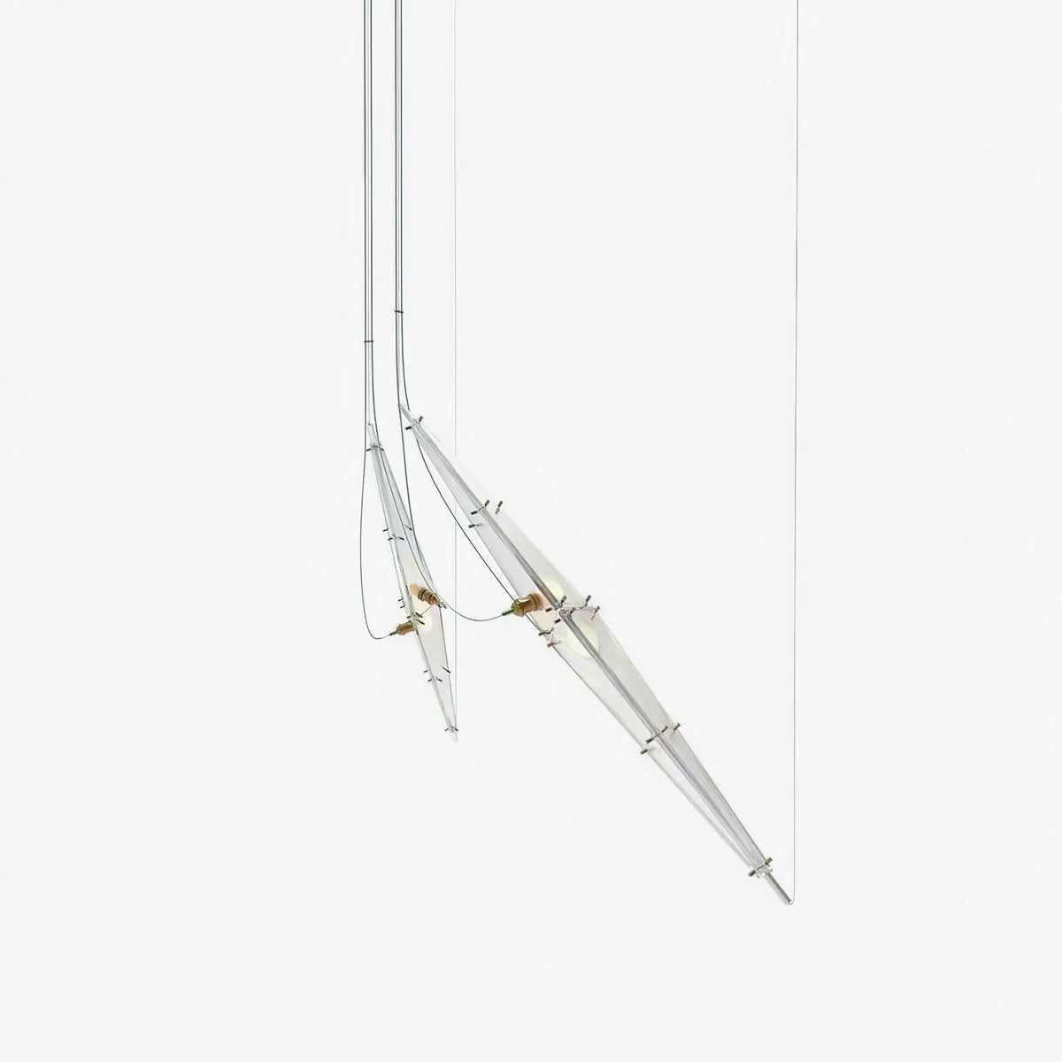 Bladecone Chrome Gold Pendant