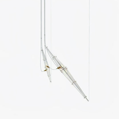 Bladecone Chrome Gold Pendant