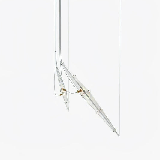 Bladecone Chrome Gold Pendant