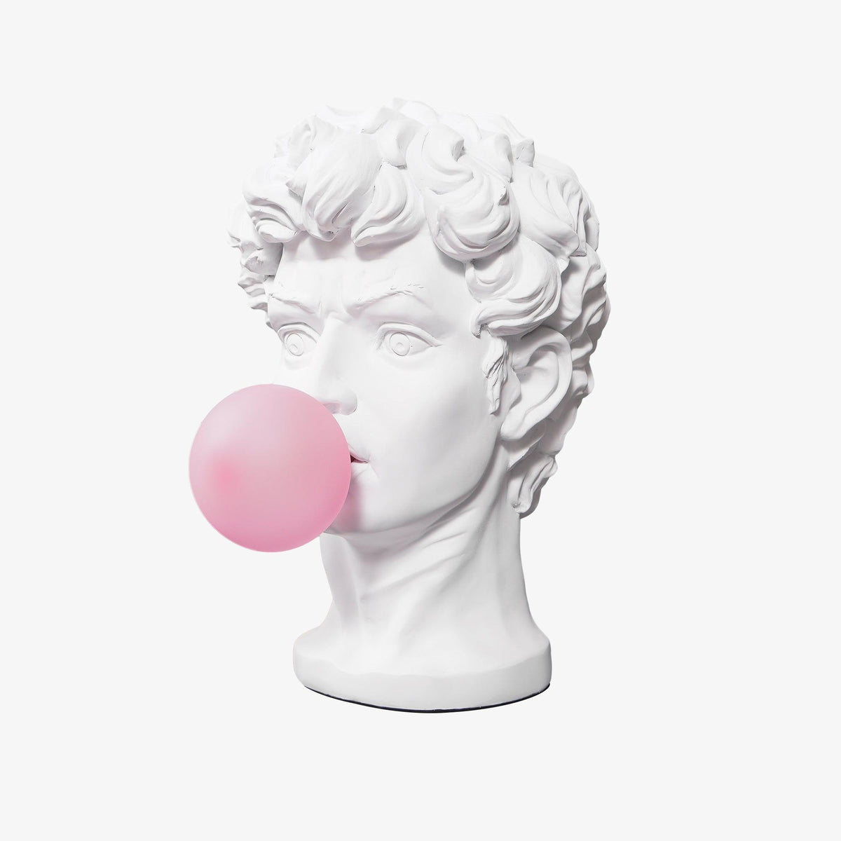 Bubble Bust White Pink Table Lamp