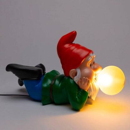 Bubble Dwarf Multicolor Glass Table Lamp