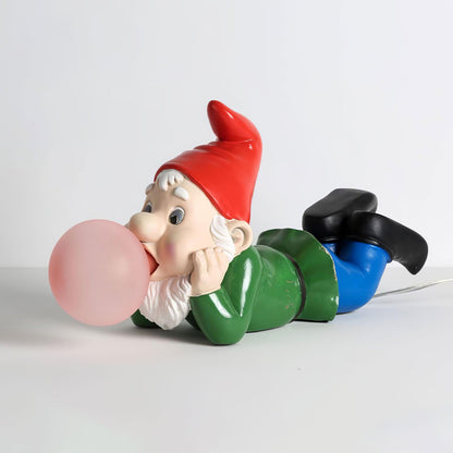 Bubble Dwarf Multicolor Glass Table Lamp