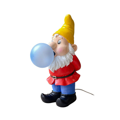 Bubble Dwarf Multicolor Glass Table Lamp