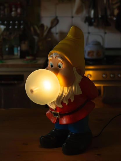 Bubble Dwarf Multicolor Glass Table Lamp