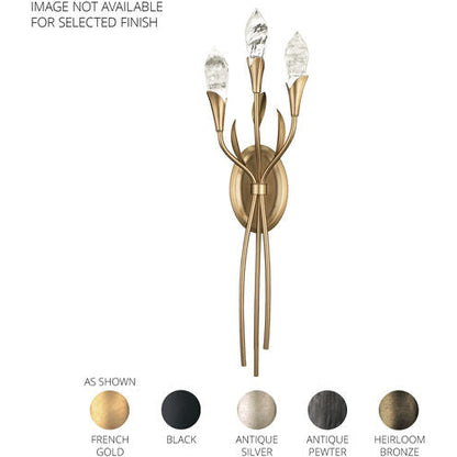 Budding Optic Gold LED Wall Sconce