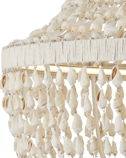 Caldera Shell LED Chandelier