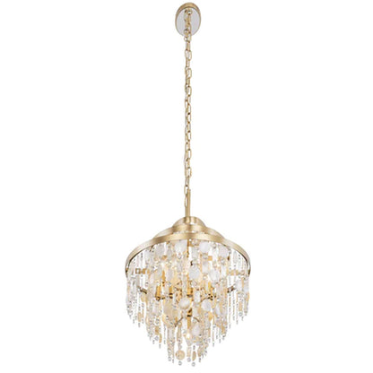 Capizia French Gold Linear Chandelier