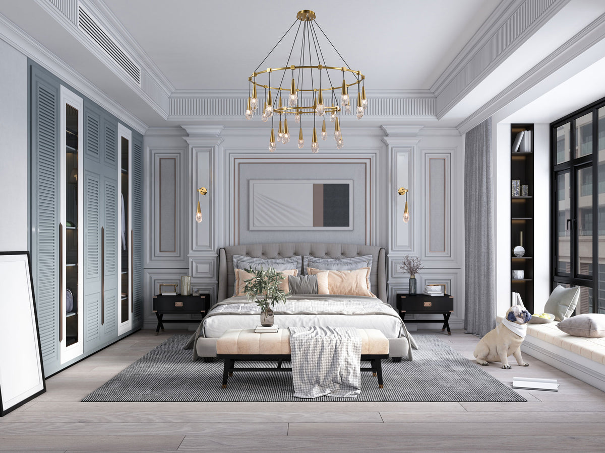 Celestia Crystal Cascade Chandelier