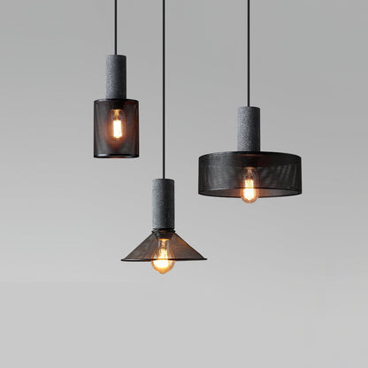 Cement Mesh Pendant Light pendant Lamp