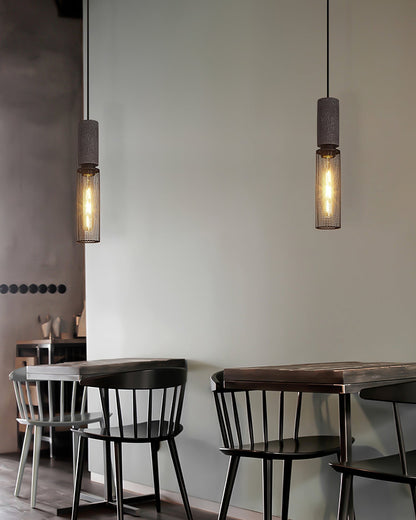 Cement Mesh Pendant Light pendant Lamp