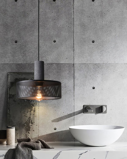 Cement Mesh Pendant Light pendant Lamp