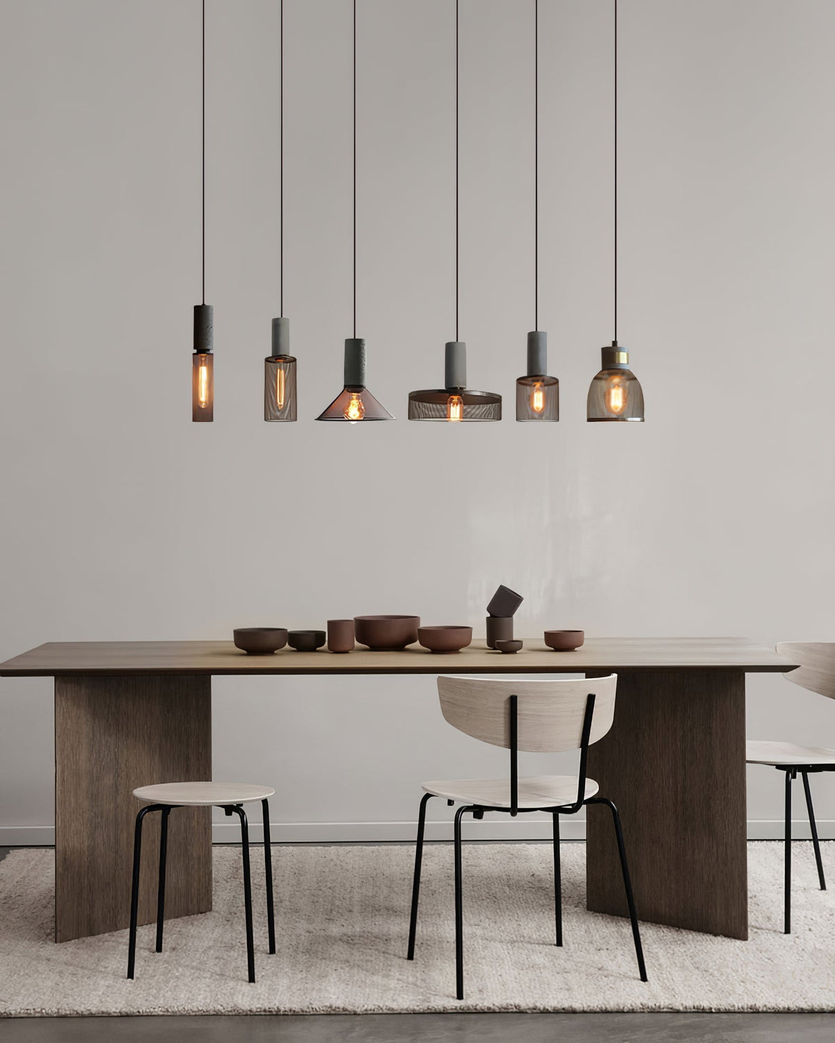 Cement Mesh Pendant Light pendant Lamp