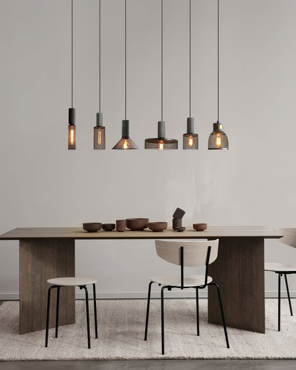Cement Mesh Pendant Light pendant Lamp