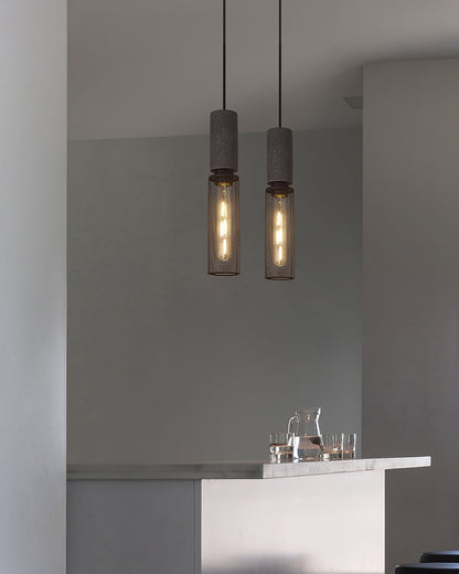 Cement Mesh Pendant Light pendant Lamp