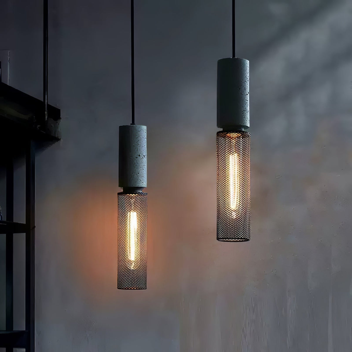 Cement Mesh Pendant Light pendant Lamp