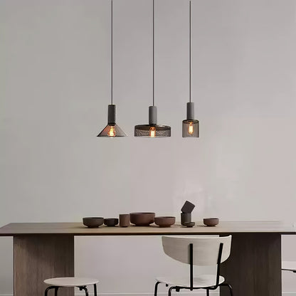 Cement Mesh Pendant Light pendant Lamp