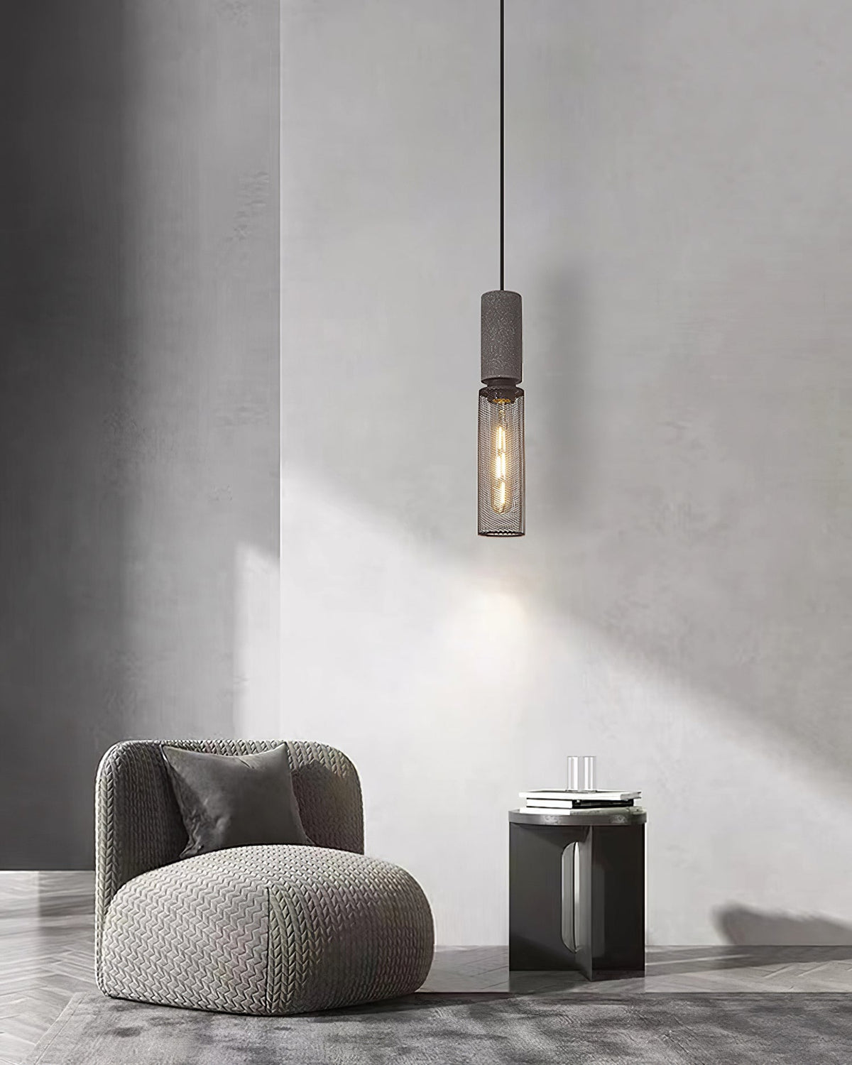 Cement Mesh Pendant Light pendant Lamp