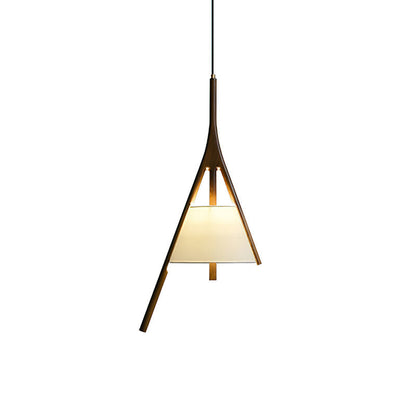 Chevronwood Wood LED Multi-Light Pendant