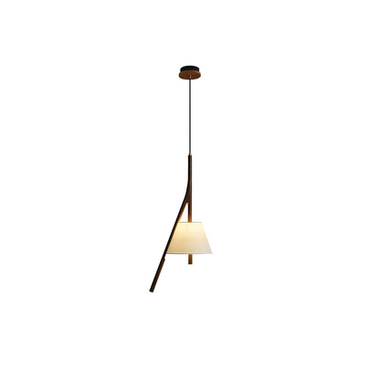 Chevronwood Wood LED Multi-Light Pendant