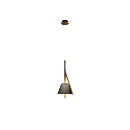 Chevronwood Wood LED Multi-Light Pendant