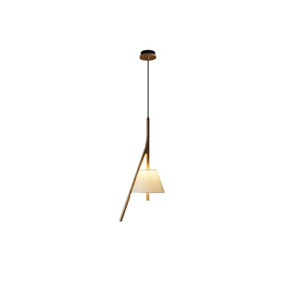 Chevronwood Wood LED Multi-Light Pendant