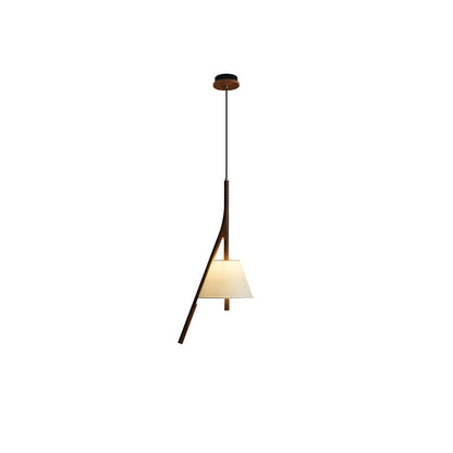 Chevronwood Wood LED Multi-Light Pendant