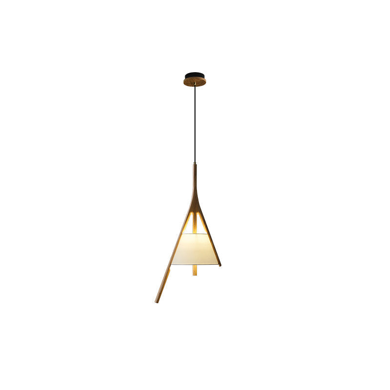 Chevronwood Wood LED Multi-Light Pendant