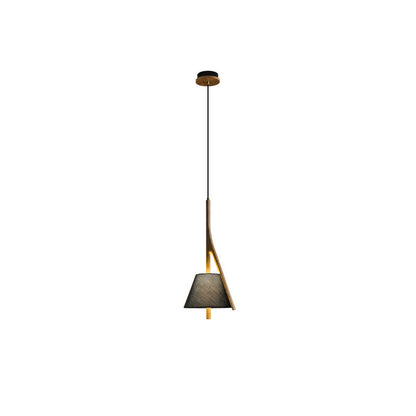 Chevronwood Wood LED Multi-Light Pendant
