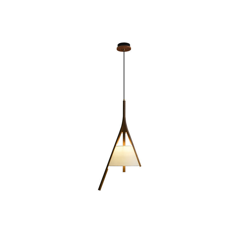 Chevronwood Wood LED Multi-Light Pendant
