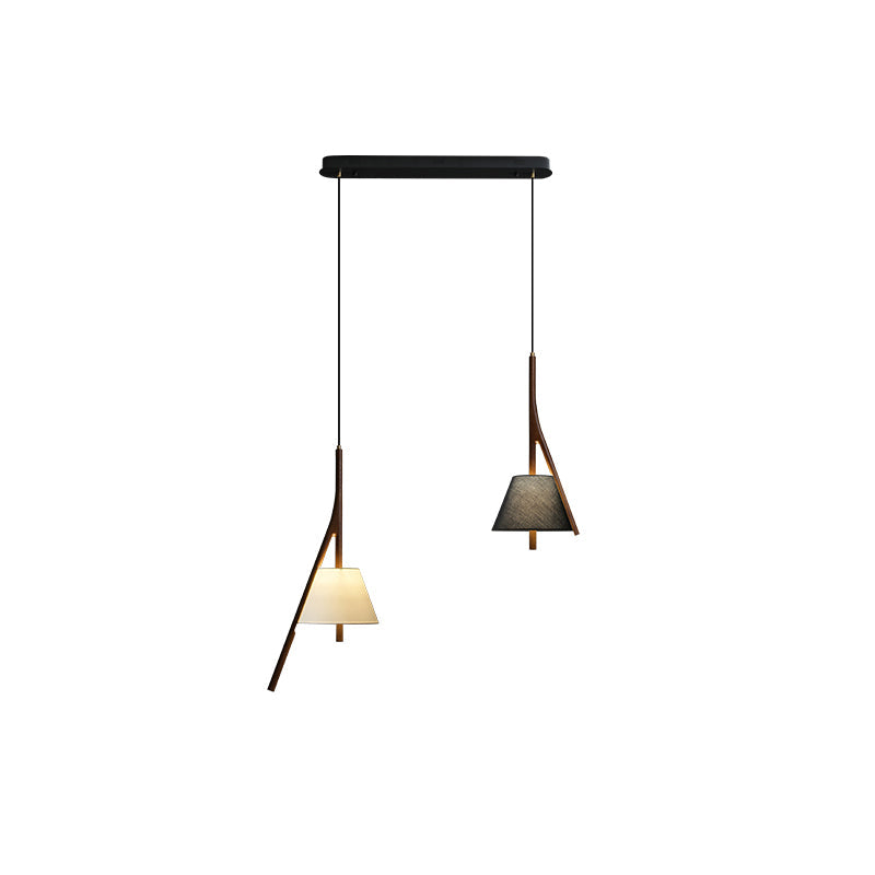 Chevronwood Wood LED Multi-Light Pendant