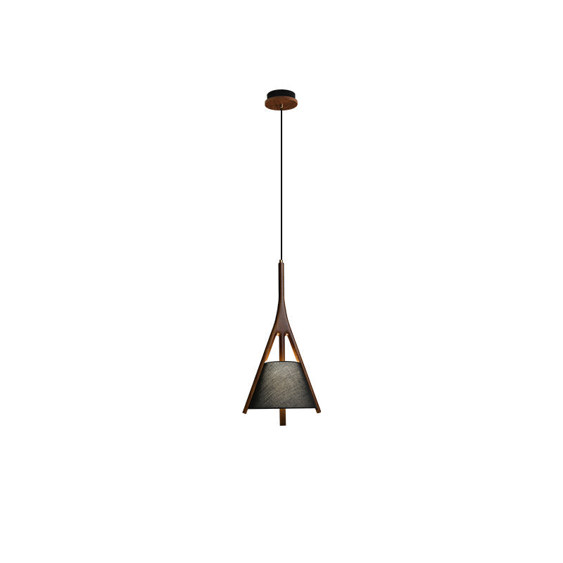 Chevronwood Wood LED Multi-Light Pendant