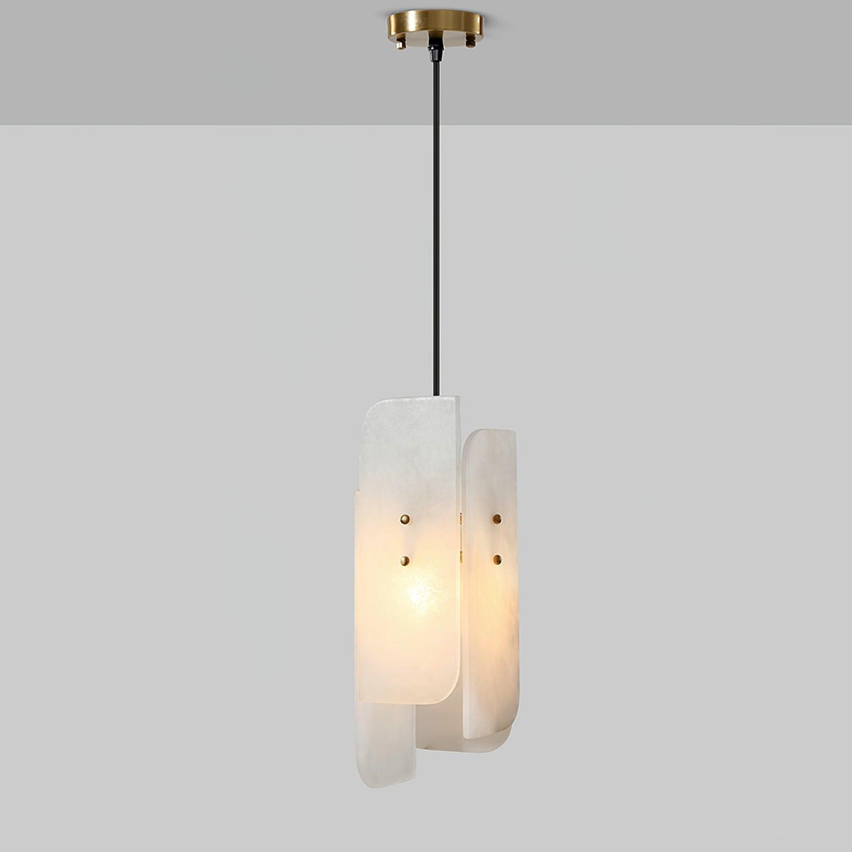 Megalith Mini Pendant Light ∅ 5.9″ x H 15.7″ / Dia 15cm x H 40cm / White Pendant light