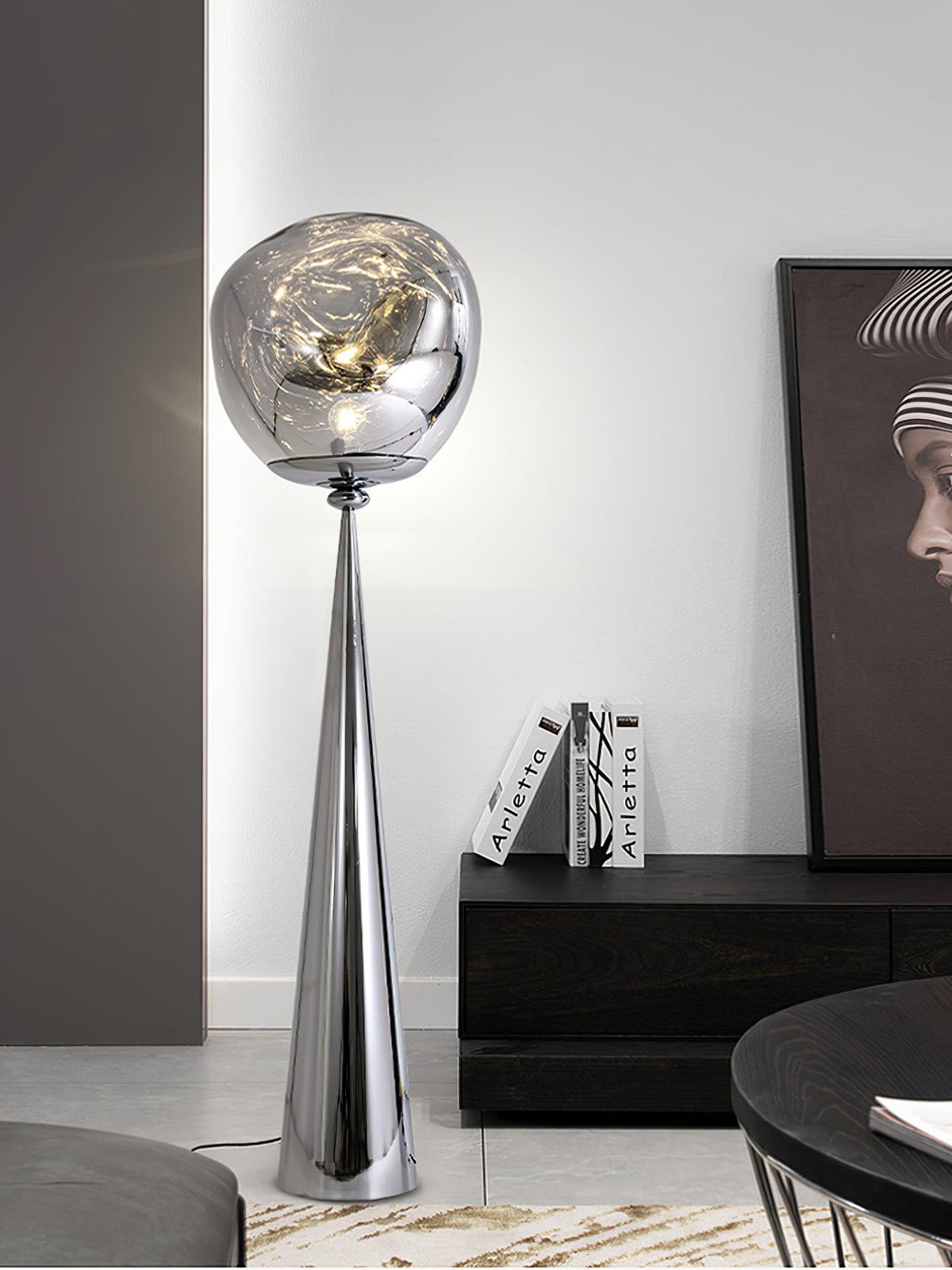 Chromafuse Reflective Floor Lamp