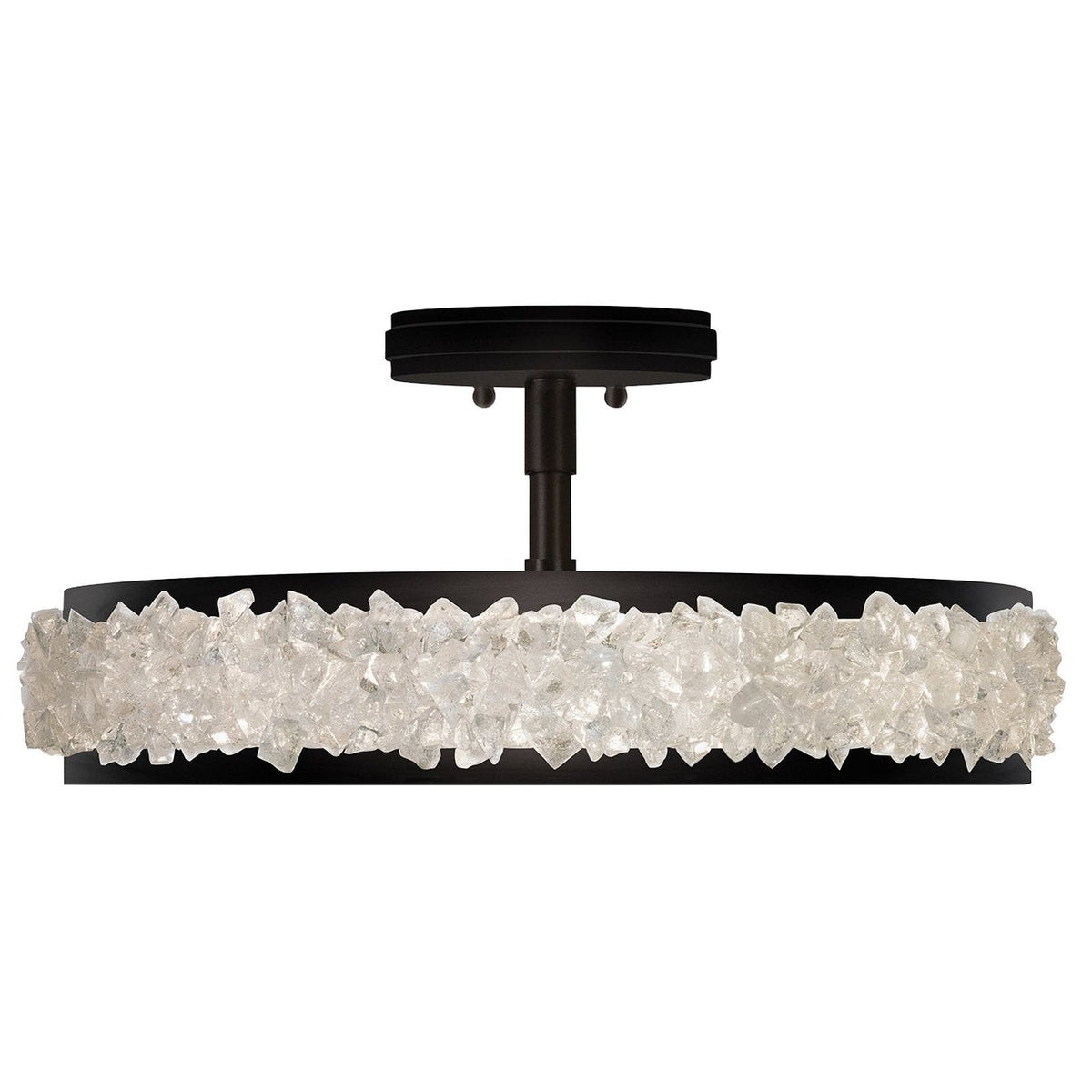 Cirrus Gem Multi-Finish Semi-Flush Ceiling Light