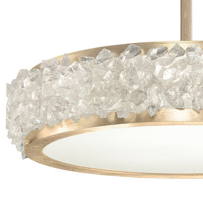 Cirrus Gem Multi-Finish Semi-Flush Ceiling Light