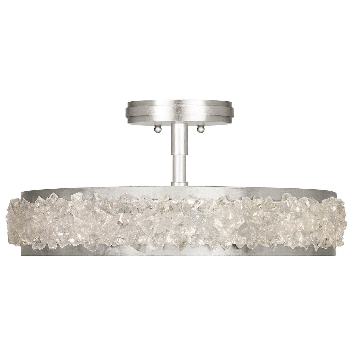 Cirrus Gem Multi-Finish Semi-Flush Ceiling Light