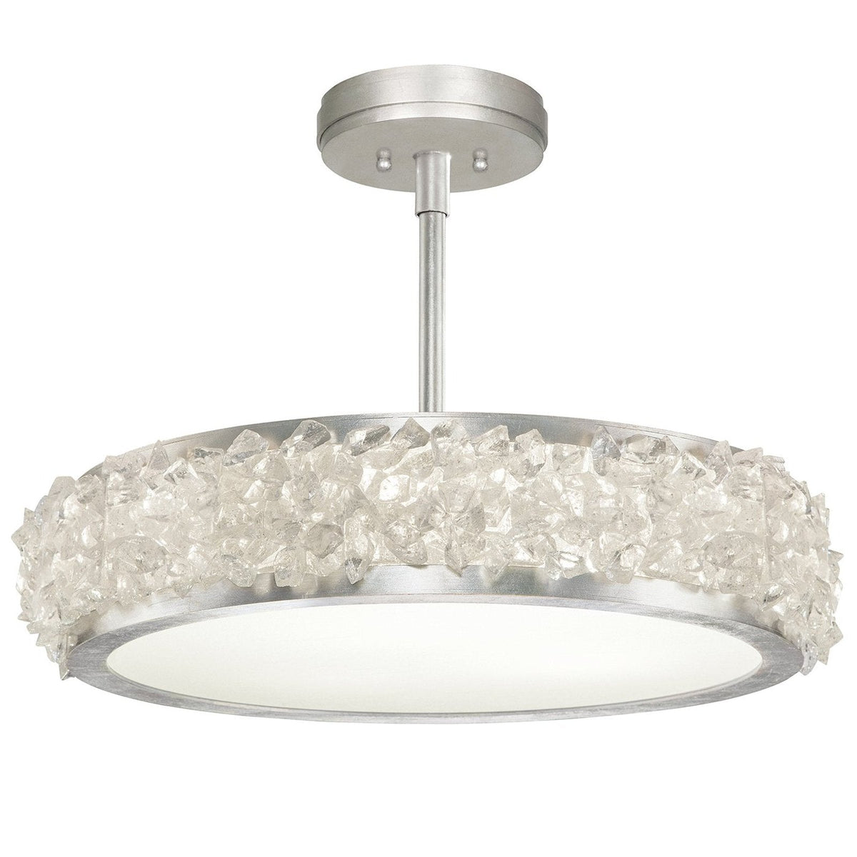 Cirrus Gem Multi-Finish Semi-Flush Ceiling Light