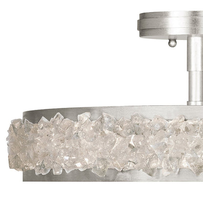 Cirrus Gem Multi-Finish Semi-Flush Ceiling Light