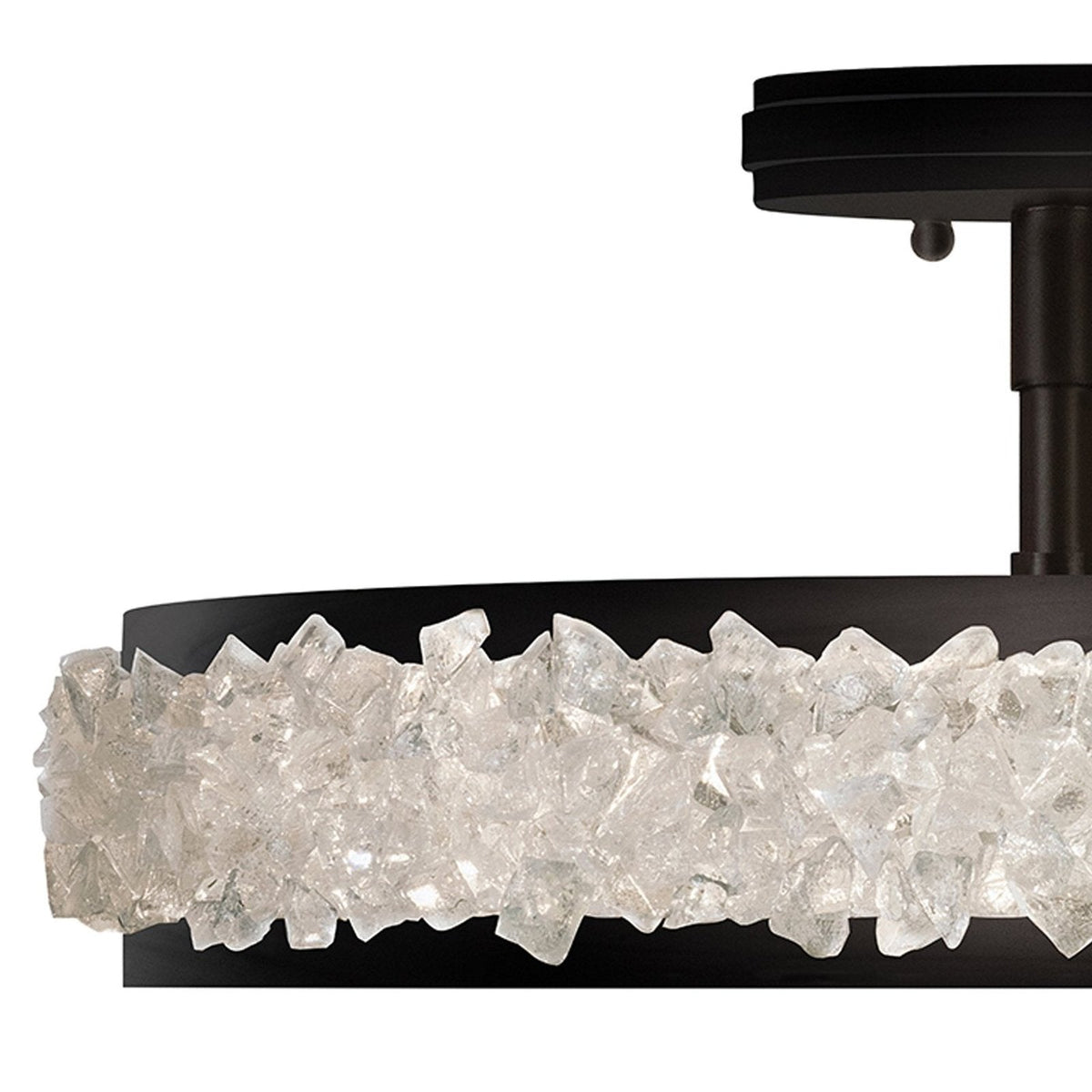 Cirrus Gem Multi-Finish Semi-Flush Ceiling Light