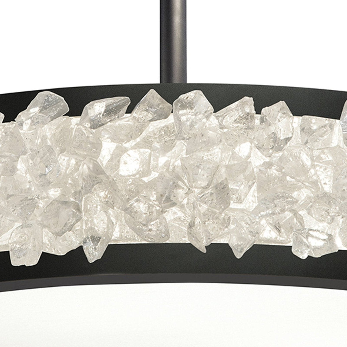 Cirrus Gem Multi-Finish Semi-Flush Ceiling Light