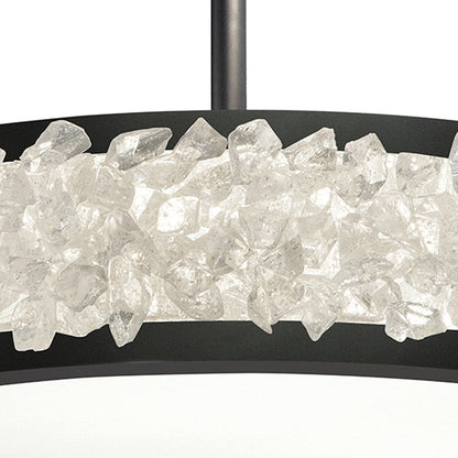 Cirrus Gem Multi-Finish Semi-Flush Ceiling Light