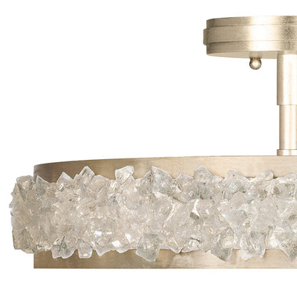 Cirrus Gem Multi-Finish Semi-Flush Ceiling Light