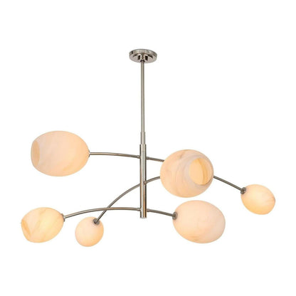 Coastal Ceramic Statement Chandelier