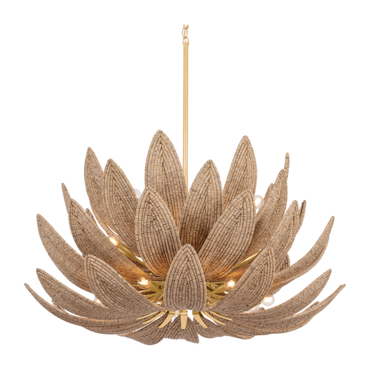 Coco Bead Artichoke Twenty-Eight-Light Chandelier