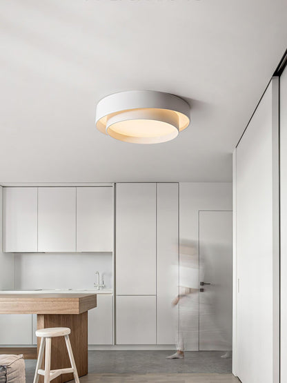 Colorband White Grey Black LED Ceiling Light