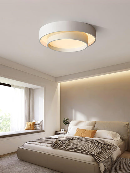 Colorband White Grey Black LED Ceiling Light